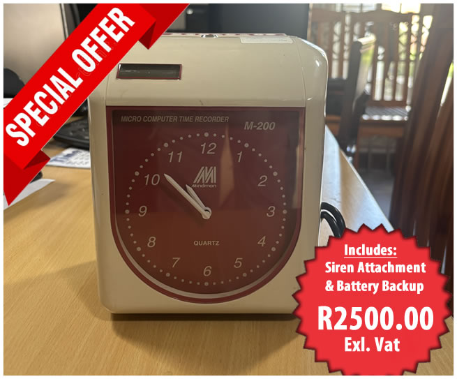 Special Offer AB 200 Clocking Machines